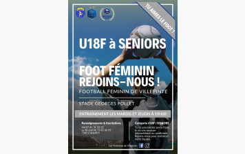 ENVIE DE FOOT ? AIDE-NOUS À RENFORCER NOTRE ÉQUIPE SENIORS